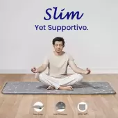 Featherfresh Foldable Slim Mattress for Yoga & Meditation