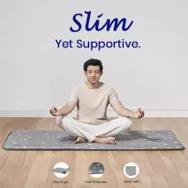 Featherfresh Foldable Slim Mattress for Yoga & Meditation